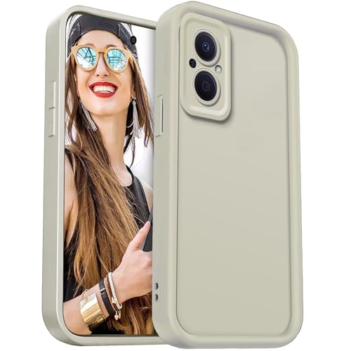 DESSEN Hülle für Oppo Reno 8 Lite 5G / Reno8 Lite 5G Handyhülle - Silikon Schutzhülle Stoßfest Kameraschutz Camera Protection Case Weiche TPU Bumper Cover, Weiß DESSEN Hülle für Oppo Reno 8 Lite 5G / Reno8 Lite 5G Handyhülle - Silikon Schutzhülle Stoßfest Kameraschutz Camera Protection Case Weiche TPU Bumper Cover, Weiß von DESSEN