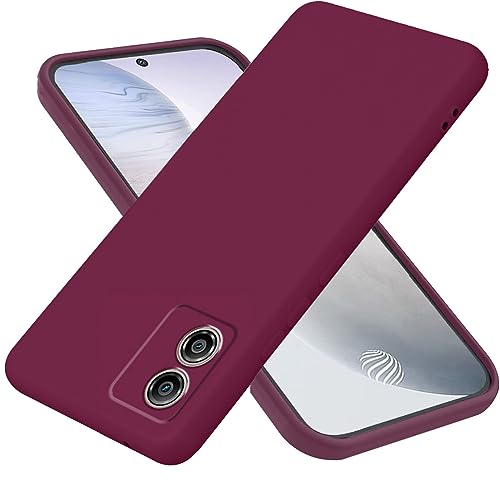 DESSEN Silikonhülle für Motorola Moto E13, Ultradünne Weiche TPU Handyhülle, Anti-Fingerprint und Antifouling Schutzhülle mit Stoßfeste Bumper. Marron von DESSEN