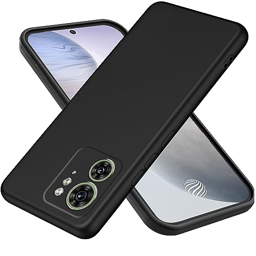DESSEN Silikonhülle für Motorola Moto Edge 40, Ultradünne Weiche TPU Handyhülle, Anti-Fingerprint und Antifouling Schutzhülle mit Stoßfeste Bumper. Schwarz DESSEN Silikonhülle für Motorola Moto Edge 40, Ultradünne Weiche TPU Handyhülle, Anti-Fingerprint und Antifouling Schutzhülle mit Stoßfeste Bumper. Schwarz von DESSEN