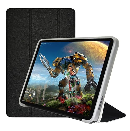 DETUEUA Hülle für Alldocube iPlay 50 Mini 8.4, Ultradünne PU Leder Schutzhülle Folio Stand Stoßfeste Hülle Tablet Protection Case Cover mit Ständer - Schwarz von DETUEUA