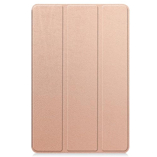 DETUEUA Hülle für Teclast T40 Pro, Ultradünne PU Leder Schutzhülle Folio Stand Stoßfeste Hülle Tablet Protection Case Cover mit Ständer - Roségold von DETUEUA