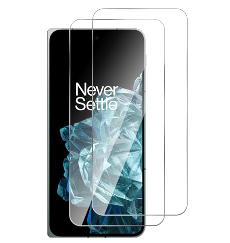 DETUEUA Panzer Schutz Glas für OnePlus Open, 2 stück 9H Härte Schutzfolie Einfache Installation Displayschutz, Kratzfest, Anti-Fingerprint und Bläschen von DETUEUA