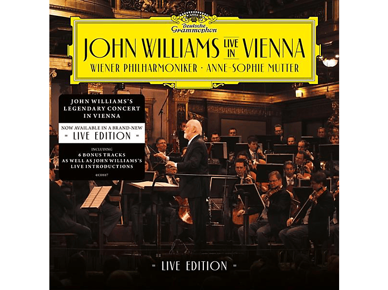 Anne-Sophie Mutter, Wiener Philharmoniker - John Williams In Vienna-Live Edition (CD) von DEUTSCHE G