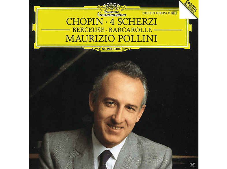 Maurizio Pollini - 4 Scherzi/Berceuse/Barcarolle (CD) von DEUTSCHE G