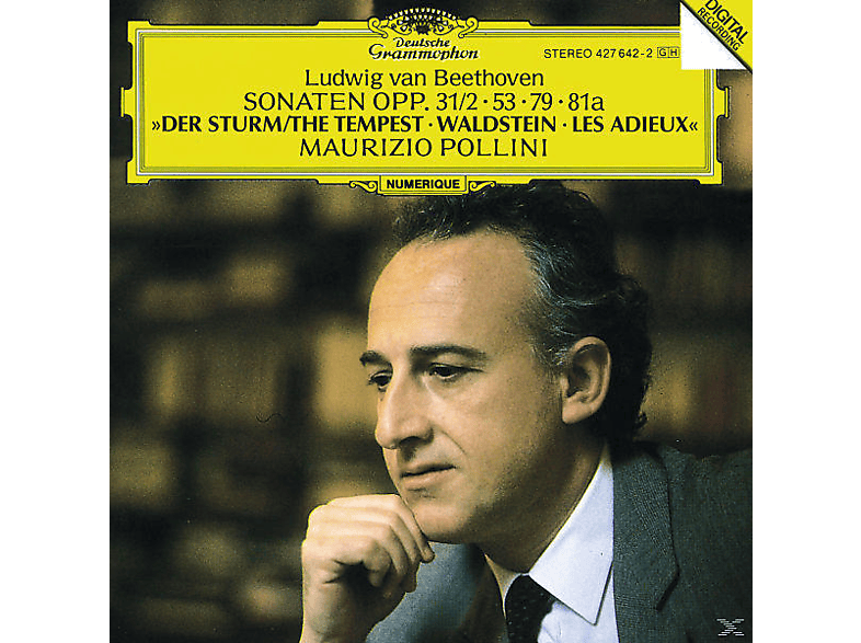Maurizio Pollini - Klaviersonaten 17, 21, 25, 26 (CD) von DEUTSCHE G