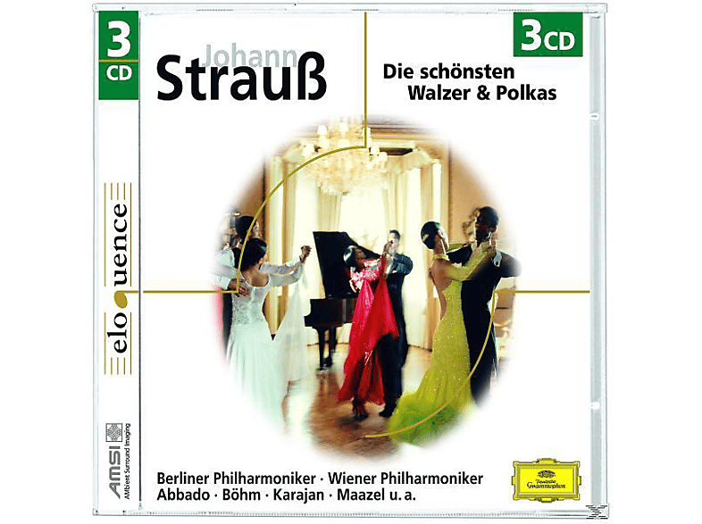 VARIOUS, Abbado/Böhm/Maazel/BP/WP/ - Die Schönsten Walzer Und Polkas (CD) von DEUTSCHE G