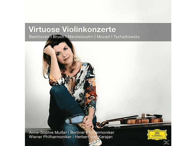 VARIOUS, Anne-sophie/karajan/bp/wp Mutter - Anne-Sophie Mutter: Virtuose Violinkonzerte (Cc) (CD) von DEUTSCHE G