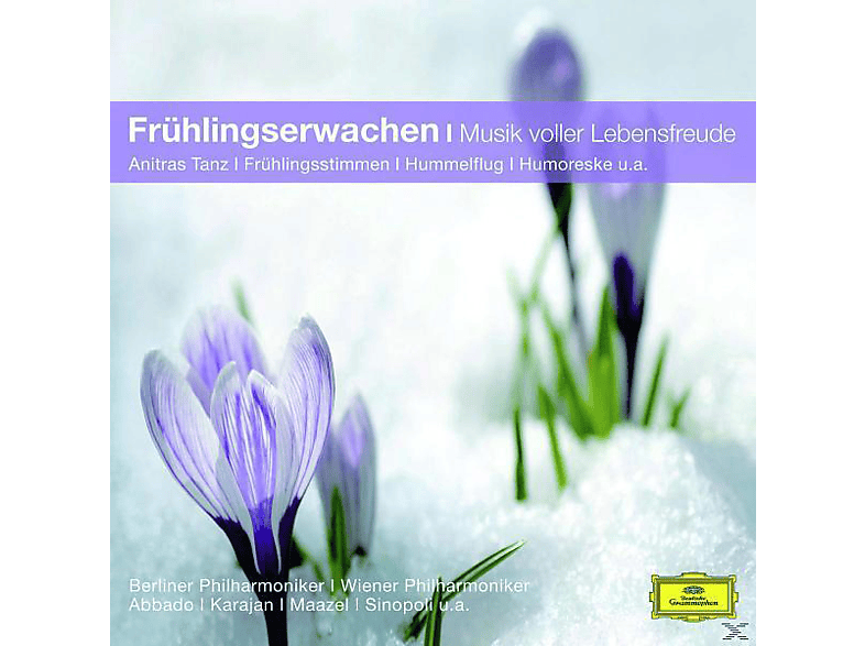 VARIOUS, BP/WP/Abbado/Maazel/Karajan/+ - Frühlingserwachen-Musik Voller Lebensfreude (Cc) (CD) von DEUTSCHE G