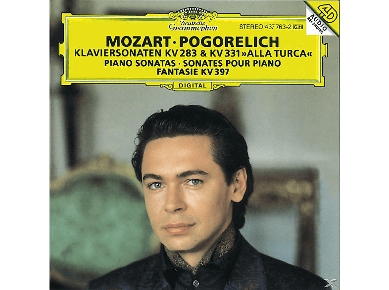 VARIOUS, Ivo Pogorelich - Klaviersonaten Kv 283+331/Fantasie (CD) von DEUTSCHE G