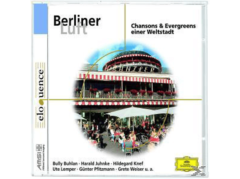 VARIOUS, Juhnke/Knef/Lemper/Pfitzmann - BERLINER LUFT (CD) von DEUTSCHE G