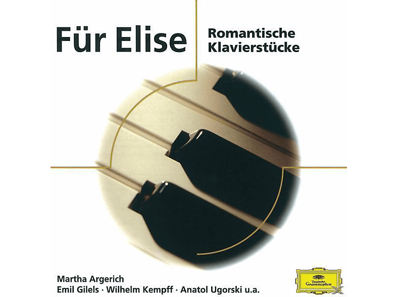 VARIOUS, Kempff/Gilels/Ugorski/Berman/+ - Für Elise (CD) von DEUTSCHE G