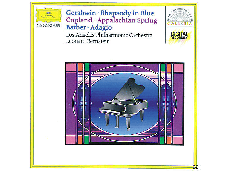 VARIOUS, Leonard/lapo Bernstein - Rhapsodie In Blue/Appalachian Spring/Adagio (CD) von DEUTSCHE G