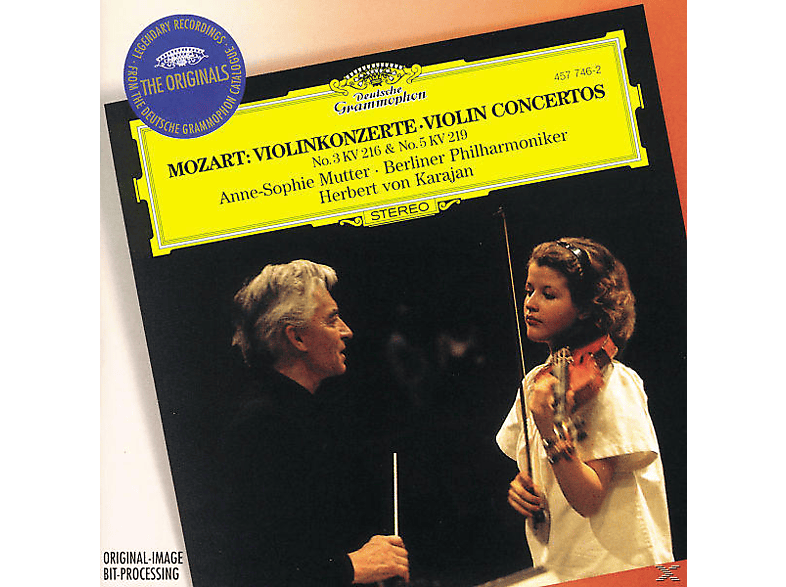 VARIOUS, Mutter,Anne-Sophie/Karajan,Herbert Von/BP - Violinkonzerte 3, 5 (CD) von DEUTSCHE G