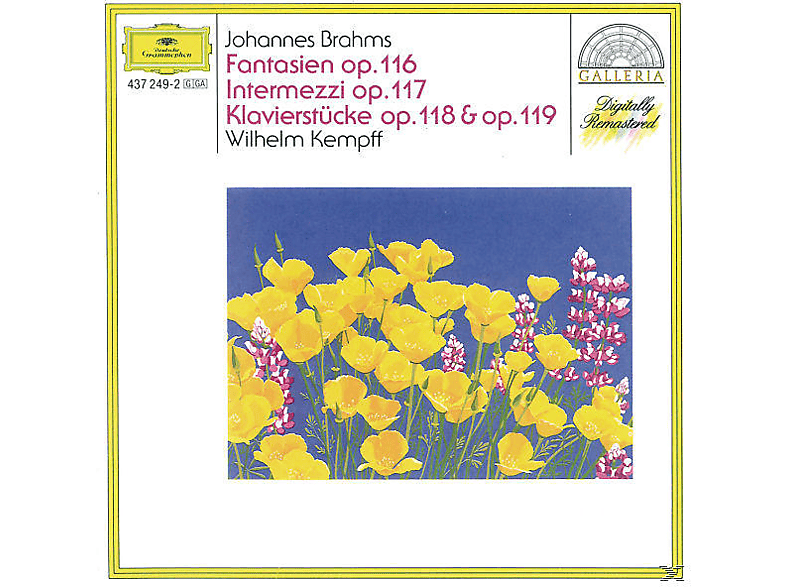 VARIOUS, Wilhelm Kempff - Klavierstücke Op.116-119 (CD) von DEUTSCHE G