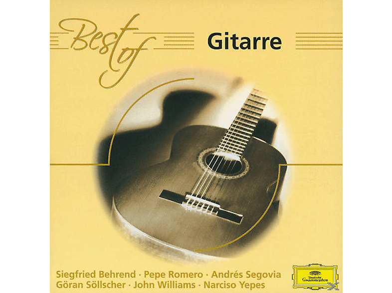 VARIOUS - Best Of Gitarre (CD) von DEUTSCHE G