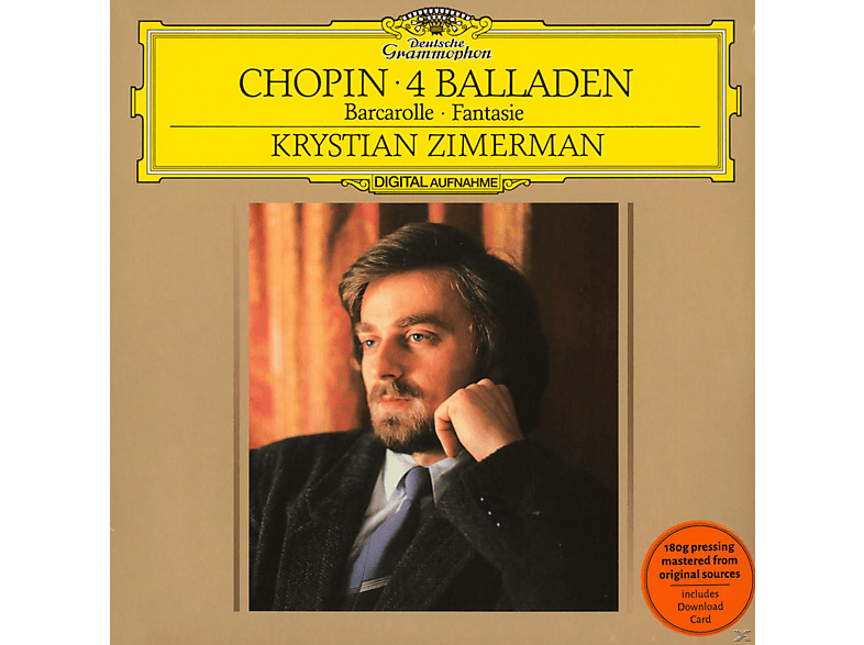 Zimerman Krystian - Ballades 1-4,Barcarolle,Fantasia (Vinyl) von DEUTSCHE G