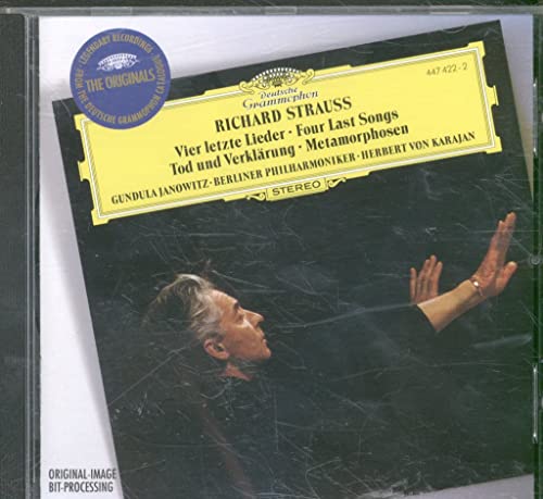 The Originals - Vier letzte Lieder / Tod und Verklärung / Metamorphosen The Originals - Vier letzte Lieder / Tod und Verklärung / Metamorphosen von DEUTSCHE GRAMMOPHON, THE ORIGINALS, LIEDER, PRIMO NOVECENTO,