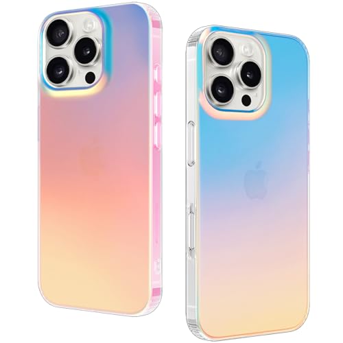 DEVASO Hülle für iPhone 16 Pro Max, Schillernd Fluoreszierend Handyhülle Anti-Fingerabdruck Anti-Schock Schöne Lichteffekt Schutzhülle für Frauen und Mädchen DEVASO Hülle für iPhone 16 Pro Max, Schillernd Fluoreszierend Handyhülle Anti-Fingerabdruck Anti-Schock Schöne Lichteffekt Schutzhülle für Frauen und Mädchen von DEVASO