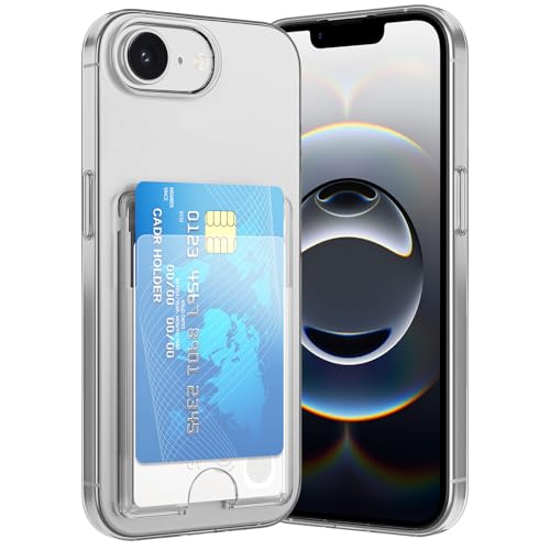 DEVASO Hülle für iPhone 16e Handyhülle mit Kartenfach Dünn Transparent Crystal TPU Silikon Schutzhülle Stoßfest Handy Tasche Bumper Brieftasche Case Cover für 2 Karten DEVASO Hülle für iPhone 16e Handyhülle mit Kartenfach Dünn Transparent Crystal TPU Silikon Schutzhülle Stoßfest Handy Tasche Bumper Brieftasche Case Cover für 2 Karten von DEVASO