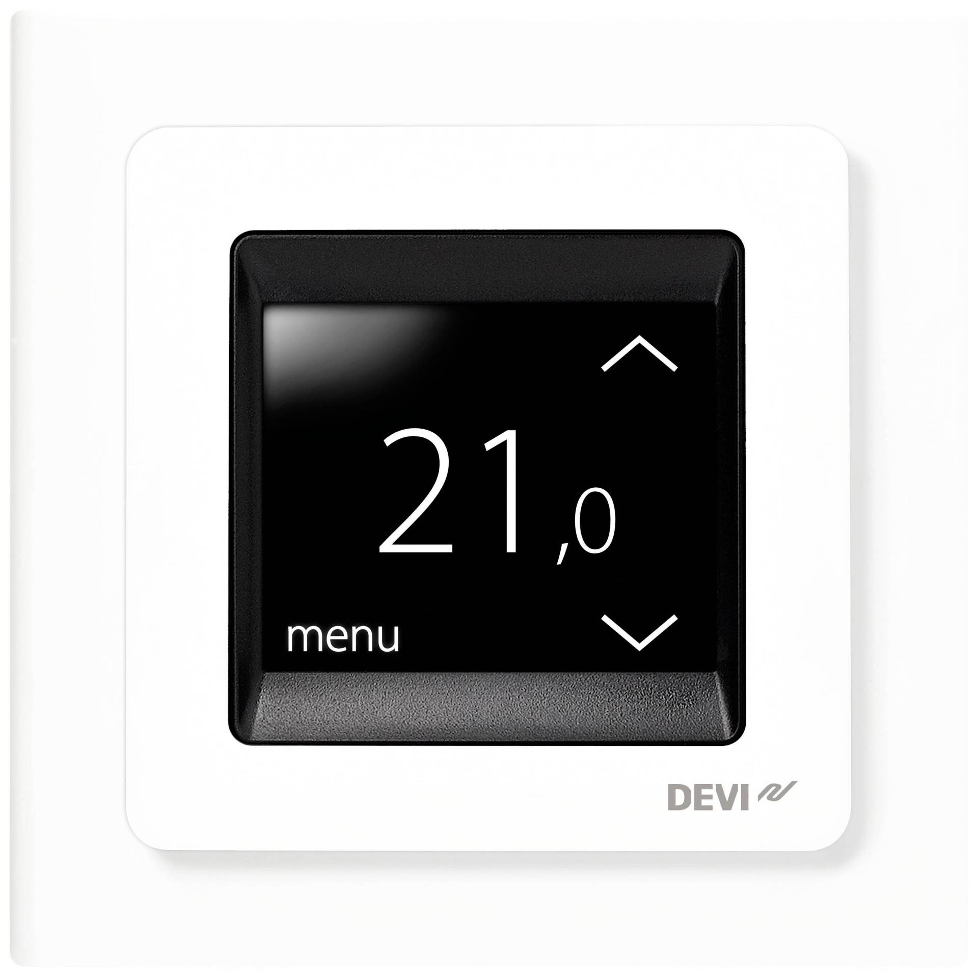 DEVI DEVIreg Touch reinweiß 140F1064 UP Uhren-Thermostat 16A, 230V mit Rahmen DEVI DEVIreg Touch reinweiß 140F1064 UP Uhren-Thermostat 16A, 230V mit Rahmen von DEVI DEUTSCHLAND GMBH