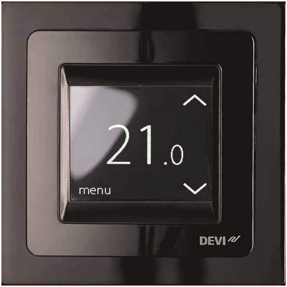 DEVI DEVIreg Touch schwarz 140F1069 UP Uhren-Thermostat 16A, 230V mit Rahmen DEVI DEVIreg Touch schwarz 140F1069 UP Uhren-Thermostat 16A, 230V mit Rahmen von DEVI DEUTSCHLAND GMBH
