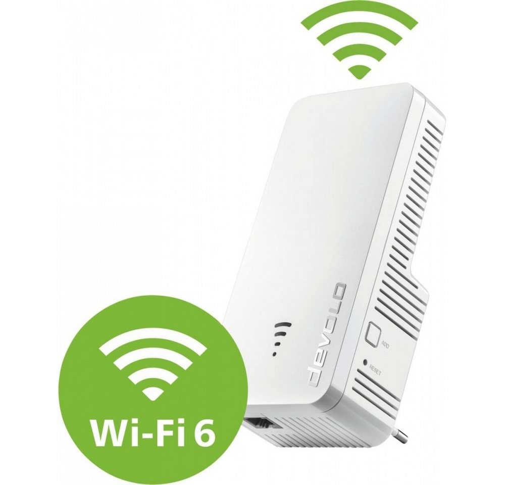 DEVOLO Devolo WiFi 6 Repeater 3000 - WLAN Repeater WLAN-Repeater DEVOLO Devolo WiFi 6 Repeater 3000 - WLAN Repeater WLAN-Repeater von DEVOLO