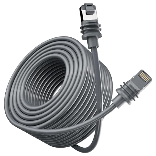 DEWIN Starlink Gen 3 Kabel, Starlink Kabel Wasserdichtes Verlängerungskabel für Aussenbereich (15m) von DEWIN