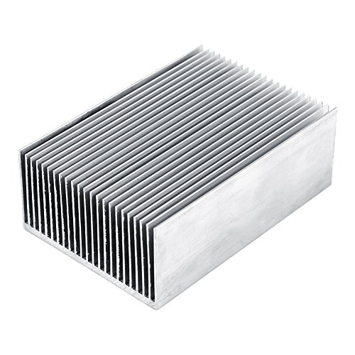 Kühlkörper, 1 Stück Aluminium-Kühlkörper Kühlkörperkühlung Für LED-Verstärker-Transistor-IC-Modul 100 * 69 * 36 Mm von DEWIN