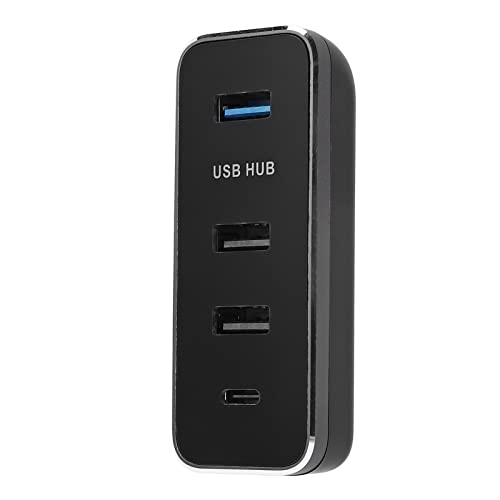 Tesla Model 3 Y 2022-2023 Autoladegerät, 4-in-1-Auto-USB-Hub, Multiport-USB-Verlängerungs-Hub-Adapter, Ersatz Für IPhone14/13/XR/Xs, IPad Pro/Air 2/mini, Galaxy von DEWIN