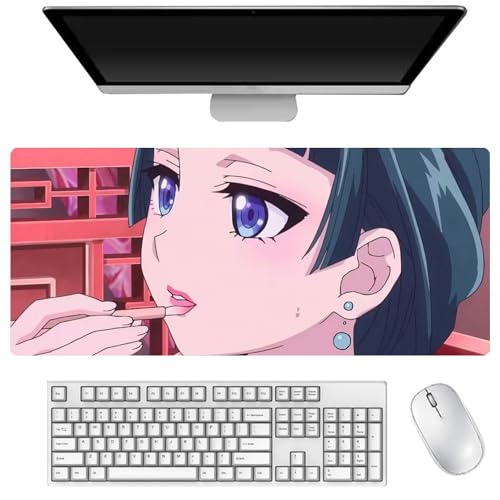 DEXSHUN Maomao Mauspad, großes Anime-Mauspad 900 x 400 mm, Maomao, Jinshi, Tastaturpad, Schreibtischpad, Gaming Anime Zubehör, rutschfeste Gummibasis, wasserdicht, leicht zu waschen DEXSHUN Maomao Mauspad, großes Anime-Mauspad 900 x 400 mm, Maomao, Jinshi, Tastaturpad, Schreibtischpad, Gaming Anime Zubehör, rutschfeste Gummibasis, wasserdicht, leicht zu waschen von DEXSHUN