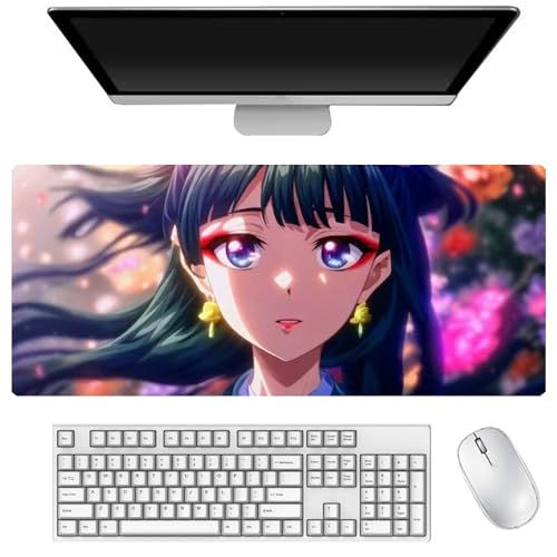 DEXSHUN Maomao Mauspad, großes Anime-Mauspad 900 x 400 mm, Maomao, Jinshi, Tastaturpad, Schreibtischpad, Gaming Anime Zubehör, rutschfeste Gummibasis, wasserdicht, leicht zu waschen DEXSHUN Maomao Mauspad, großes Anime-Mauspad 900 x 400 mm, Maomao, Jinshi, Tastaturpad, Schreibtischpad, Gaming Anime Zubehör, rutschfeste Gummibasis, wasserdicht, leicht zu waschen von DEXSHUN