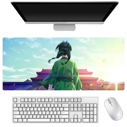 DEXSHUN Maomao Mauspad, großes Anime-Mauspad 900 x 400 mm, Maomao, Jinshi, Tastaturpad, Schreibtischpad, Gaming Anime Zubehör, rutschfeste Gummibasis, wasserdicht, leicht zu waschen DEXSHUN Maomao Mauspad, großes Anime-Mauspad 900 x 400 mm, Maomao, Jinshi, Tastaturpad, Schreibtischpad, Gaming Anime Zubehör, rutschfeste Gummibasis, wasserdicht, leicht zu waschen von DEXSHUN