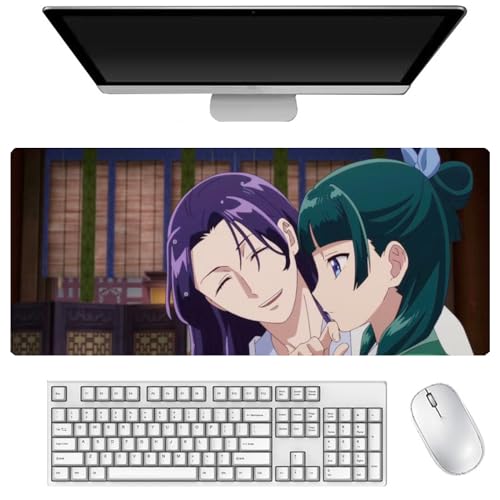 DEXSHUN Maomao Mauspad, großes Anime-Mauspad 900 x 400 mm, Maomao, Jinshi, Tastaturpad, Schreibtischpad, Gaming Anime Zubehör, rutschfeste Gummibasis, wasserdicht, leicht zu waschen DEXSHUN Maomao Mauspad, großes Anime-Mauspad 900 x 400 mm, Maomao, Jinshi, Tastaturpad, Schreibtischpad, Gaming Anime Zubehör, rutschfeste Gummibasis, wasserdicht, leicht zu waschen von DEXSHUN