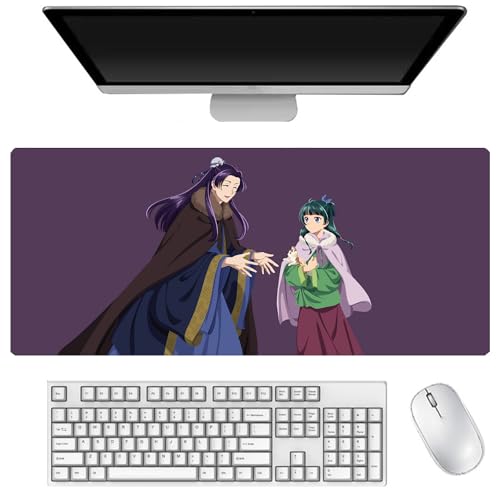 DEXSHUN Maomao Mauspad, großes Anime-Mauspad 900 x 400 mm, Maomao, Jinshi, Tastaturpad, Schreibtischpad, Gaming Anime Zubehör, rutschfeste Gummibasis, wasserdicht, leicht zu waschen DEXSHUN Maomao Mauspad, großes Anime-Mauspad 900 x 400 mm, Maomao, Jinshi, Tastaturpad, Schreibtischpad, Gaming Anime Zubehör, rutschfeste Gummibasis, wasserdicht, leicht zu waschen von DEXSHUN