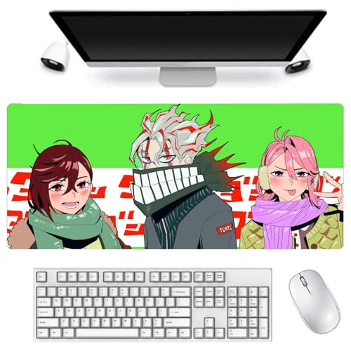 DEXSHUN Okarun Mauspad, großes Anime-Mauspad 900 x 400 mm, Okarun, Tastaturpad, Schreibtischpad, Gaming Anime Zubehör, rutschfeste Gummibasis, wasserdicht, leicht zu waschen DEXSHUN Okarun Mauspad, großes Anime-Mauspad 900 x 400 mm, Okarun, Tastaturpad, Schreibtischpad, Gaming Anime Zubehör, rutschfeste Gummibasis, wasserdicht, leicht zu waschen von DEXSHUN