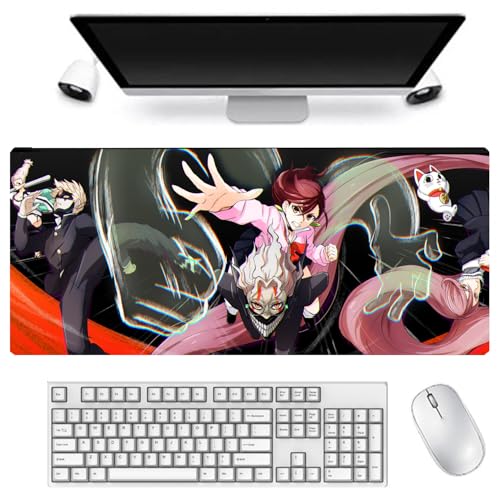 DEXSHUN Okarun Mauspad, großes Anime-Mauspad 900 x 400 mm, Okarun, Tastaturpad, Schreibtischpad, Gaming Anime Zubehör, rutschfeste Gummibasis, wasserdicht, leicht zu waschen DEXSHUN Okarun Mauspad, großes Anime-Mauspad 900 x 400 mm, Okarun, Tastaturpad, Schreibtischpad, Gaming Anime Zubehör, rutschfeste Gummibasis, wasserdicht, leicht zu waschen von DEXSHUN