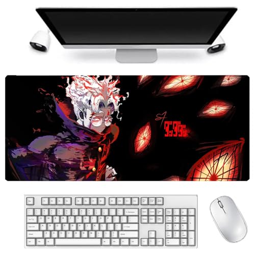 DEXSHUN Okarun Mauspad, großes Anime-Mauspad 900 x 400 mm, Okarun, Tastaturpad, Schreibtischpad, Gaming Anime Zubehör, rutschfeste Gummibasis, wasserdicht, leicht zu waschen DEXSHUN Okarun Mauspad, großes Anime-Mauspad 900 x 400 mm, Okarun, Tastaturpad, Schreibtischpad, Gaming Anime Zubehör, rutschfeste Gummibasis, wasserdicht, leicht zu waschen von DEXSHUN
