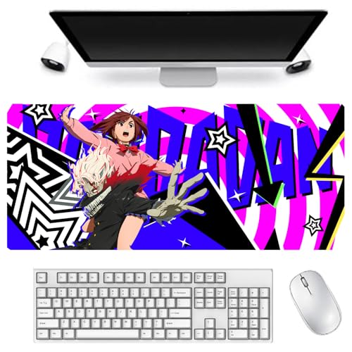 DEXSHUN Okarun Mauspad, großes Anime-Mauspad 900 x 400 mm, Okarun, Tastaturpad, Schreibtischpad, Gaming Anime Zubehör, rutschfeste Gummibasis, wasserdicht, leicht zu waschen DEXSHUN Okarun Mauspad, großes Anime-Mauspad 900 x 400 mm, Okarun, Tastaturpad, Schreibtischpad, Gaming Anime Zubehör, rutschfeste Gummibasis, wasserdicht, leicht zu waschen von DEXSHUN