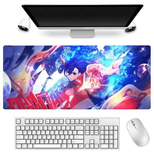 DEXSHUN Okarun Mauspad, großes Anime-Mauspad 900 x 400 mm, Okarun, Tastaturpad, Schreibtischpad, Gaming Anime Zubehör, rutschfeste Gummibasis, wasserdicht, leicht zu waschen DEXSHUN Okarun Mauspad, großes Anime-Mauspad 900 x 400 mm, Okarun, Tastaturpad, Schreibtischpad, Gaming Anime Zubehör, rutschfeste Gummibasis, wasserdicht, leicht zu waschen von DEXSHUN