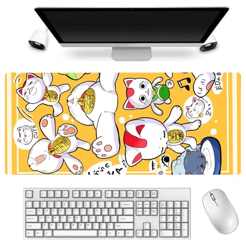 DEXSHUN Okarun Mauspad, großes Anime-Mauspad 900 x 400 mm, Okarun, Tastaturpad, Schreibtischpad, Gaming Anime Zubehör, rutschfeste Gummibasis, wasserdicht, leicht zu waschen DEXSHUN Okarun Mauspad, großes Anime-Mauspad 900 x 400 mm, Okarun, Tastaturpad, Schreibtischpad, Gaming Anime Zubehör, rutschfeste Gummibasis, wasserdicht, leicht zu waschen von DEXSHUN