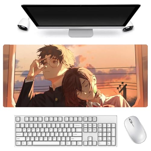 DEXSHUN Okarun Mauspad, großes Anime-Mauspad 900 x 400 mm, Okarun, Tastaturpad, Schreibtischpad, Gaming Anime Zubehör, rutschfeste Gummibasis, wasserdicht, leicht zu waschen DEXSHUN Okarun Mauspad, großes Anime-Mauspad 900 x 400 mm, Okarun, Tastaturpad, Schreibtischpad, Gaming Anime Zubehör, rutschfeste Gummibasis, wasserdicht, leicht zu waschen von DEXSHUN