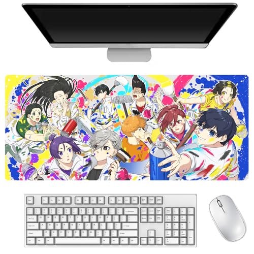 Seishiro Nagi Mauspad, großes Anime-Mauspad 900 x 400 mm, Isagi Yoichi, Chigiri Hyoma, Tastaturpad, Schreibtischpad, Gaming Anime Zubehör, rutschfeste Gummibasis, wasserdicht, leicht zu waschen Seishiro Nagi Mauspad, großes Anime-Mauspad 900 x 400 mm, Isagi Yoichi, Chigiri Hyoma, Tastaturpad, Schreibtischpad, Gaming Anime Zubehör, rutschfeste Gummibasis, wasserdicht, leicht zu waschen von DEXSHUN