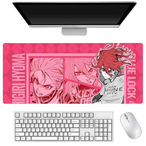 Seishiro Nagi Mauspad, großes Anime-Mauspad 900 x 400 mm, Isagi Yoichi, Chigiri Hyoma, Tastaturpad, Schreibtischpad, Gaming Anime Zubehör, rutschfeste Gummibasis, wasserdicht, leicht zu waschen Seishiro Nagi Mauspad, großes Anime-Mauspad 900 x 400 mm, Isagi Yoichi, Chigiri Hyoma, Tastaturpad, Schreibtischpad, Gaming Anime Zubehör, rutschfeste Gummibasis, wasserdicht, leicht zu waschen von DEXSHUN