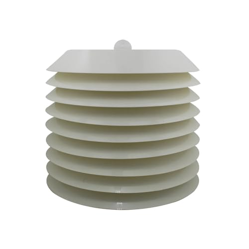 DEYIN Kunststoff-Außenschutz for Thermo-Hygro-Sensor, Ersatzteil for Wetterstation mit Lichtkugel(2 solid 7 hollow) von DEYIN