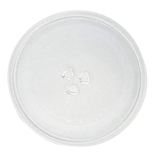 DEYIN Mikrowellenplatte, Ersatz-Mikrowellenschale, langlebig, Mikrowellen-Drehteller, Glasplatte, runde Ersatzplatte DEYIN Mikrowellenplatte, Ersatz-Mikrowellenschale, langlebig, Mikrowellen-Drehteller, Glasplatte, runde Ersatzplatte von DEYIN