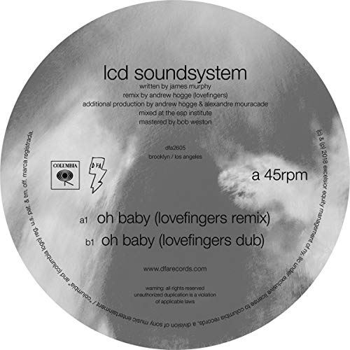 Oh Baby (Lovefingers Remixes) [Vinyl Maxi-Single] von DFA RECORDS