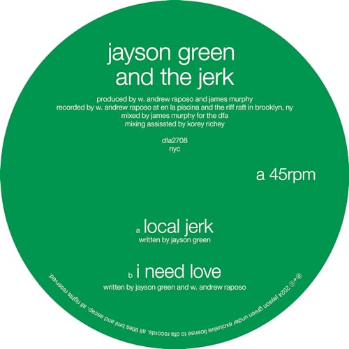 Local Jerk / I Need Love [VINYL] [Vinyl LP] von DFA Records