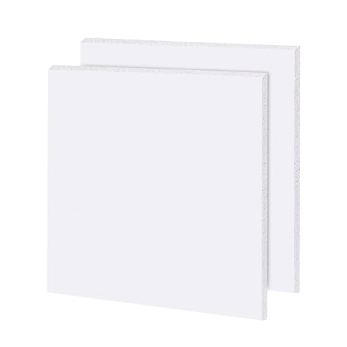DFDPAXL 2 Stück PVC-Schaumplatten Dicke 7 Mm Sandtisch-Modelliermaterialien Geeignet Für Handwerk, Modellierung Und Kunstausstellung,500×500×7mm von DFDPAXL
