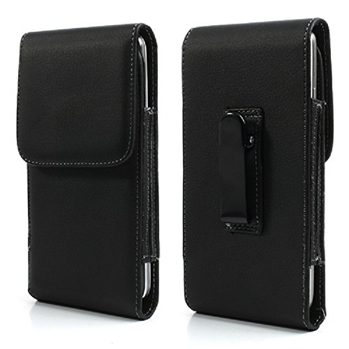DFV mobile - Gürteltasche Etui mit Metallclip Vertikal Premium Kunstleder für Sony Xperia XZ2-COMPACT - Schwarz DFV mobile - Gürteltasche Etui mit Metallclip Vertikal Premium Kunstleder für Sony Xperia XZ2-COMPACT - Schwarz von CHICHL