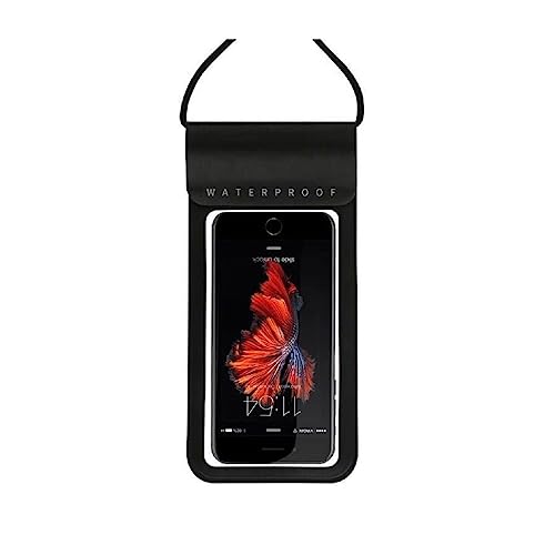DFV mobile - wasserdichte Tauchabdeckung Strand Pool Kajak Tauchen Schwimmen Angeln für Blackview Oscal S60 Pro (2021) - Schwarz von DFV mobile